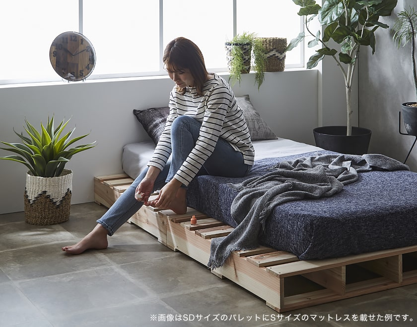 E-DIYパレットベッドのイメージ