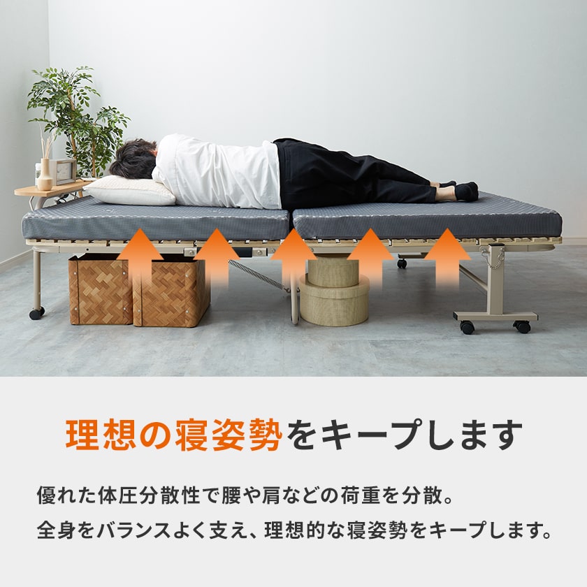 ネルコンシェルジュオリジナル！高反発・抗菌防臭マットレス
