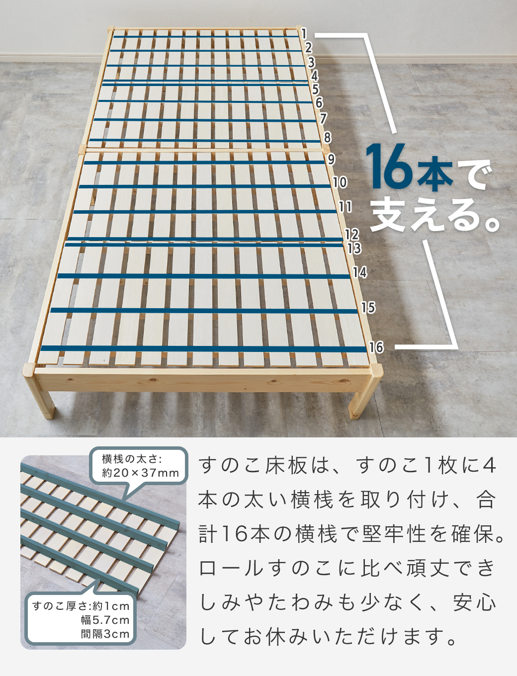 頑丈なすのこ