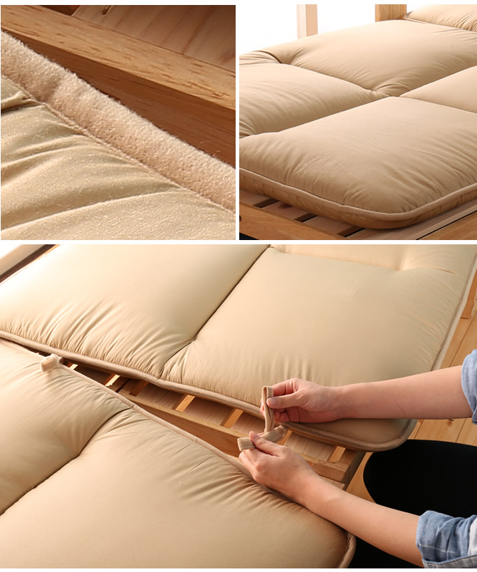 府中家具 檜すのこのソファベッド専用ふとん 