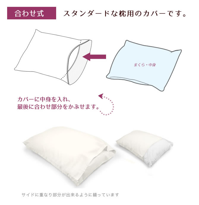 合わせ式 ピロケース