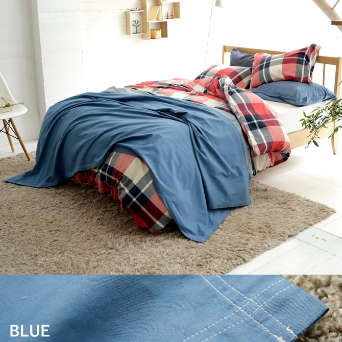 ベッドカバー ライトデニム マルチカバー Fab The Home M ベッド マットレス通販専門店 ネルコンシェルジュ Neruco
