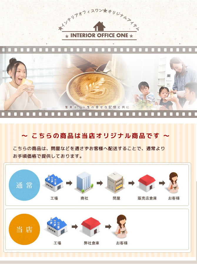 インテリアオフィスワンオリジナル商品