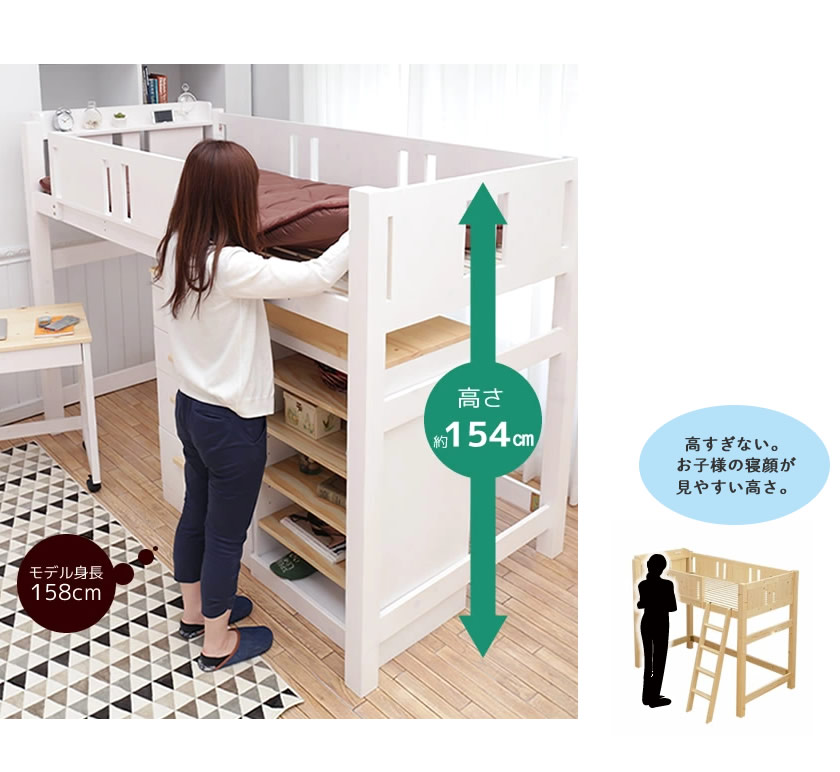ロータイプ高さ154cm