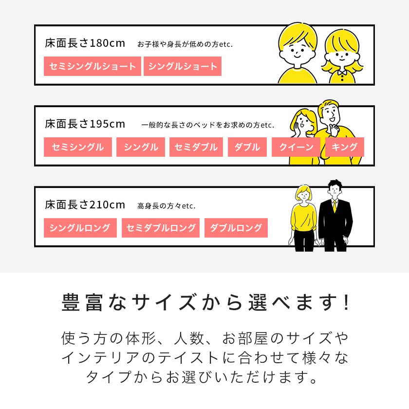 すのこベッド クイーン 木製ベッド フレームのみ ベッドフレーム ローベッド 高さ調整 組立簡単 ヘッドレス 一人暮らし 北欧 バノン | ベッド・マットレス通販専門店  ネルコンシェルジュ neruco