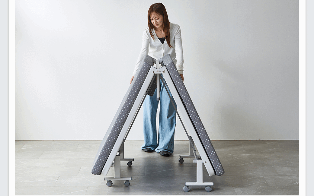 折りたたみベッド ORITA 完成品ですぐ使える 工具不要で簡単設置 快適なリラックス空間