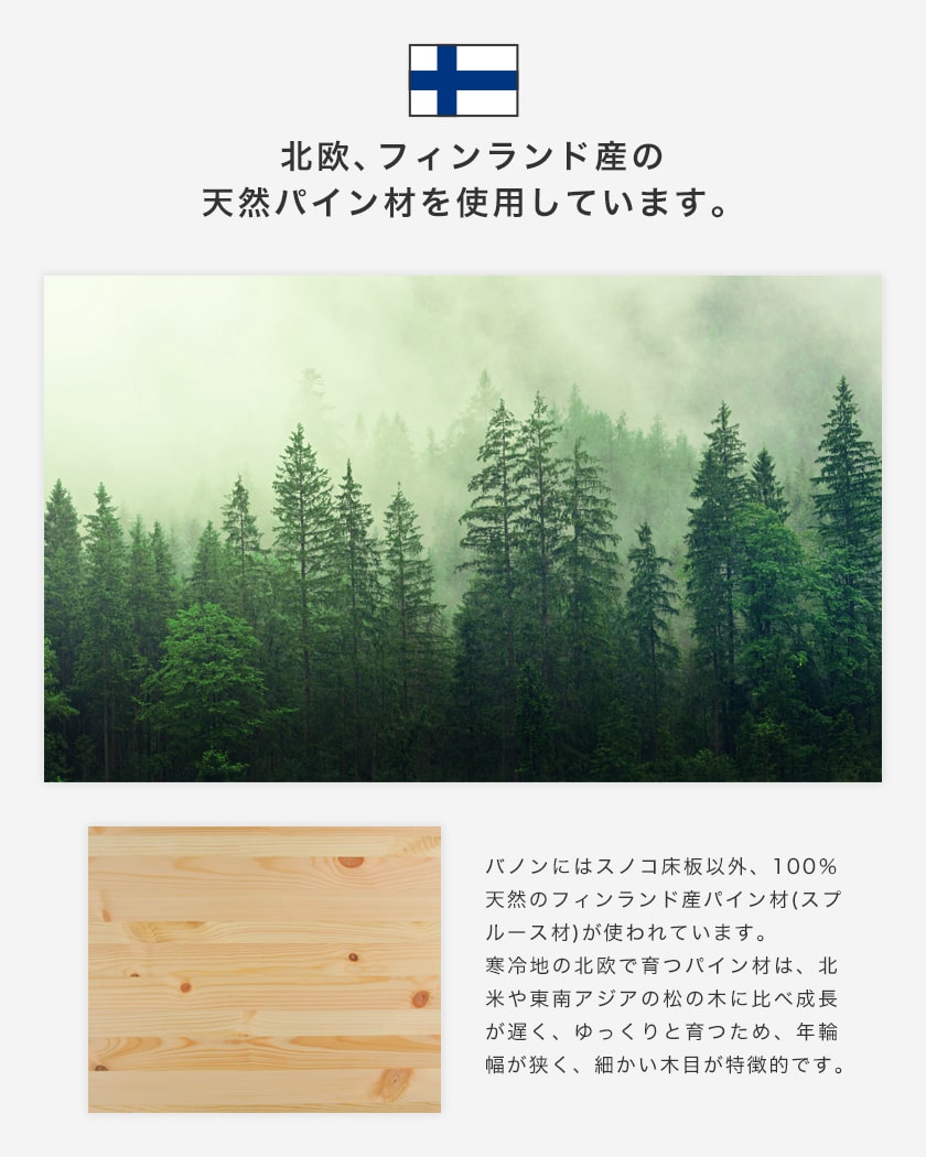 バノンはシンプルで頑丈